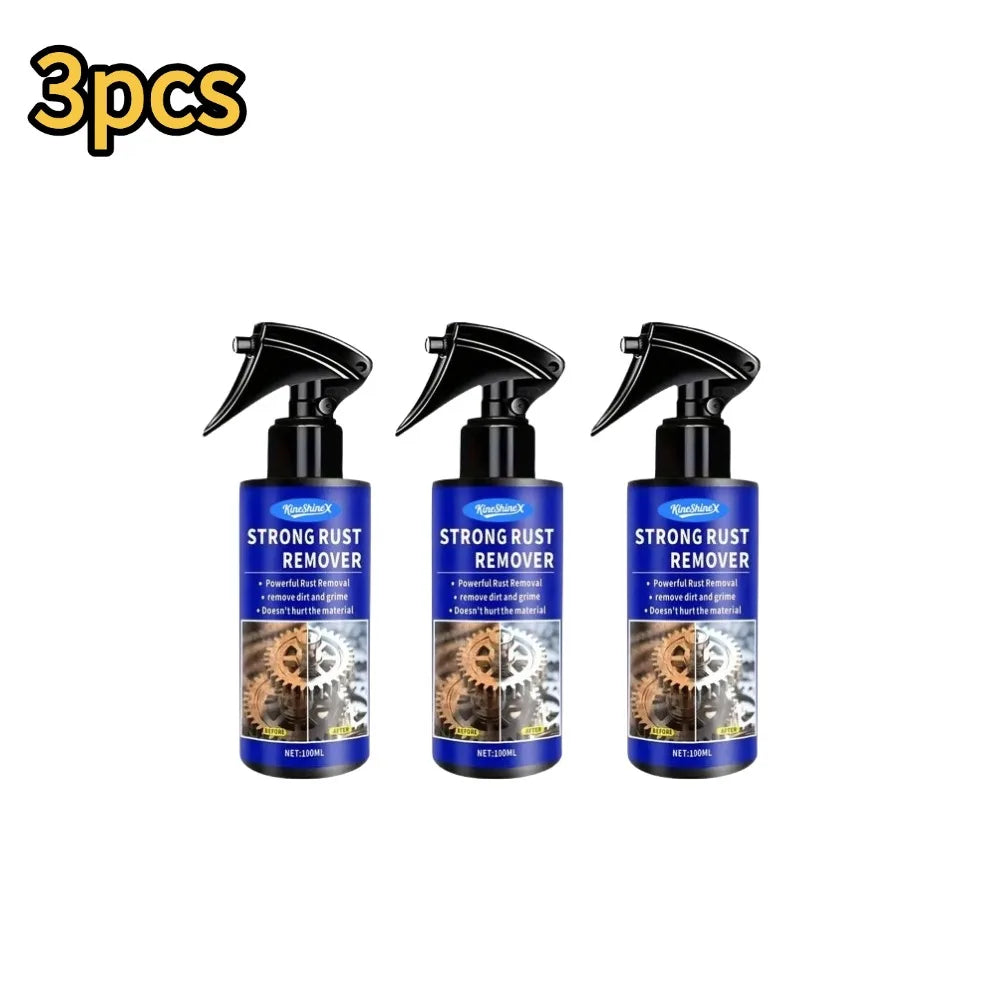 Car Rust Remover Spray for Metal Restoration Peaceful Pleasures Health and Wellness 3pcs