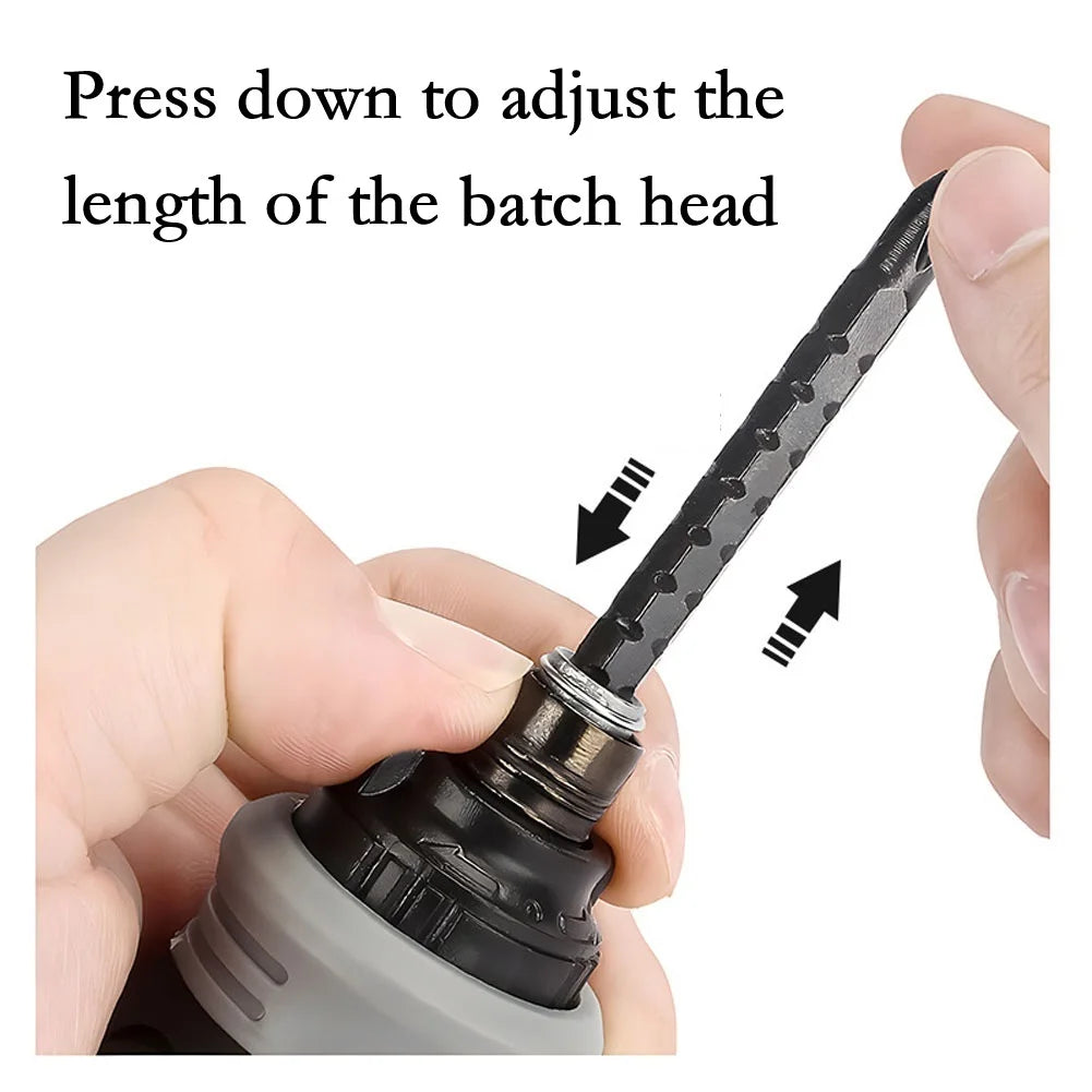 Dual-purpose Slotted Cross 2 In1 Ratchet Magnetic Screwdriver Repair