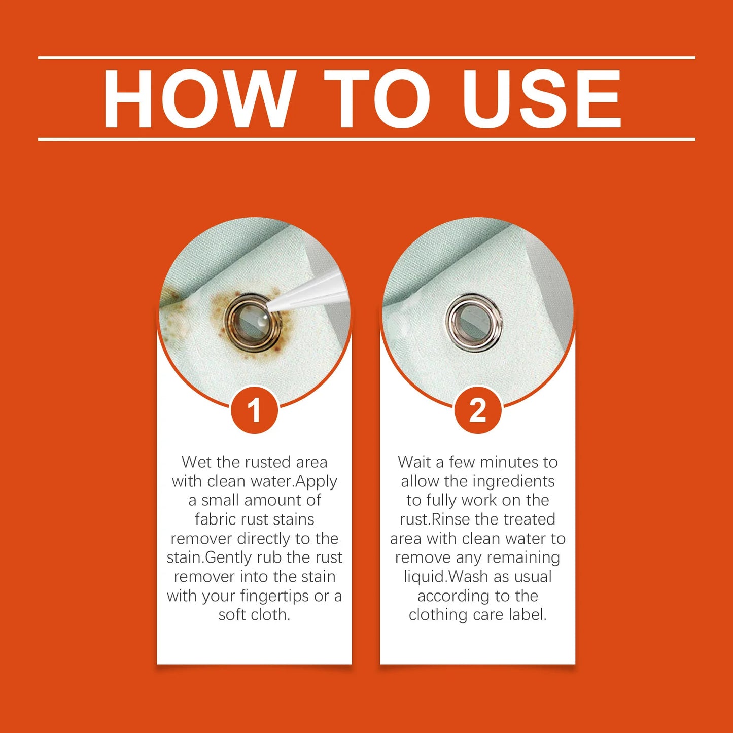 Fabric Rust Remover Spray – Gentle, Fast-Acting Stain Remover