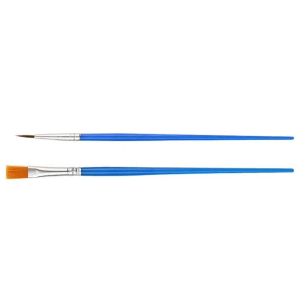 100 Pcs Tool Nylon Hair Paint Brushes Set Pointed Art Oil Painting Brushes Flat Ceramic Painting Supplies Watercolor Peaceful Pleasures Health and Wellness
