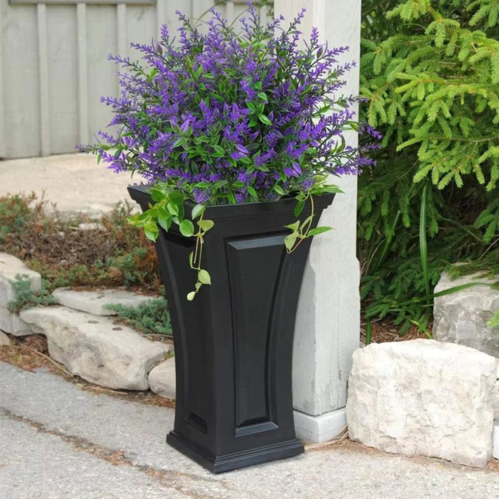 Artificial Lavender Bouquet | Fake Plastic Flowers Wedding & Decor