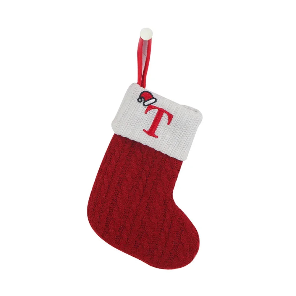 Christmas Stocking Knitted Sock – Festive Holiday Decor