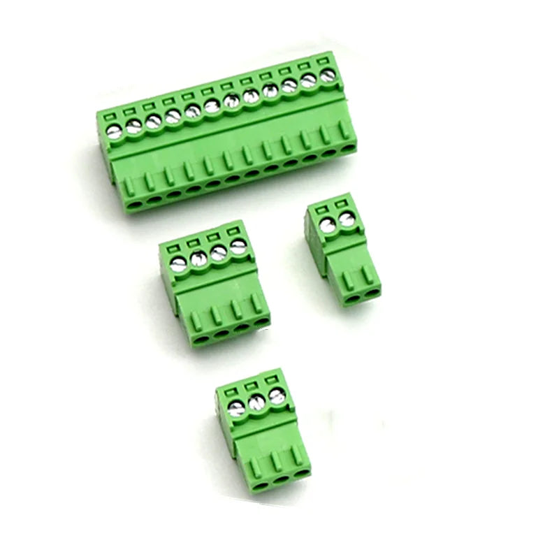 10pcs 2EDG-2.54mm Plug-in PCB Terminal Block with Small Pitch Straight Leg Bent Pin Seat 2P/3P/4P/5P/6P Peaceful Pleasures Health and Wellness Plug 6p
