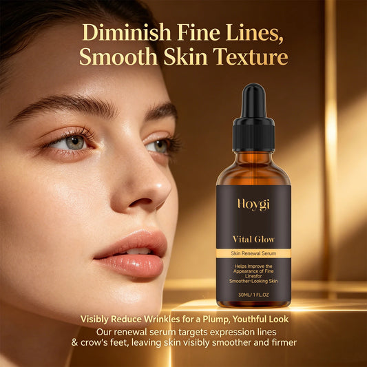 Skin Renewal Serum Hydrating Boosts Natural Glow Fade Fine Lines Improve Skin Tone Refreshes Skin Firming Lifting Skin Care Peaceful Pleasures Health and Wellness