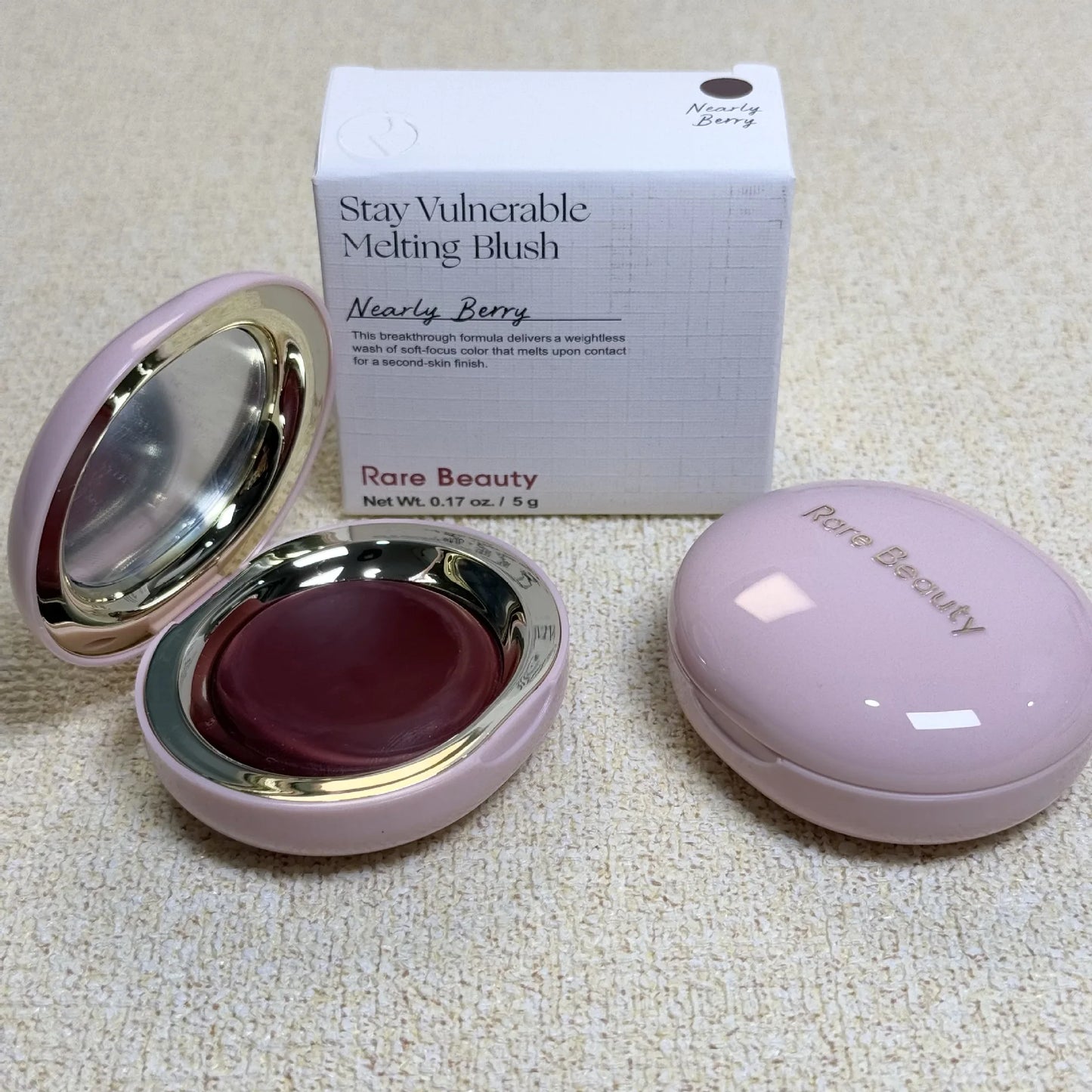 Rare Beauty Lip Gloss & Cream Blush – Waterproof, Long-Lasting