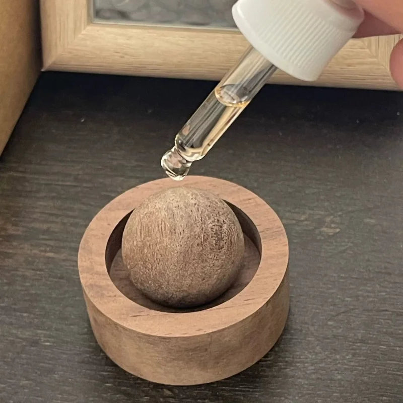 Wood Essential Oil Diffuser Set – Home, Car, Bedroom & Office