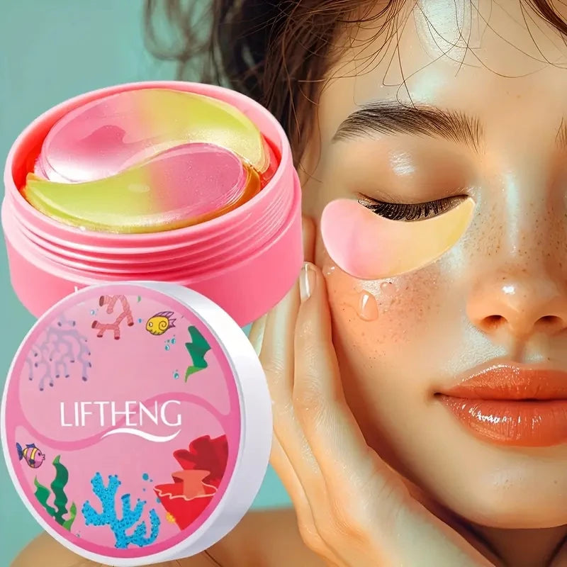BIOAOUA Collagen Eye Masks 60pc – Dark Circles & Anti-Aging
