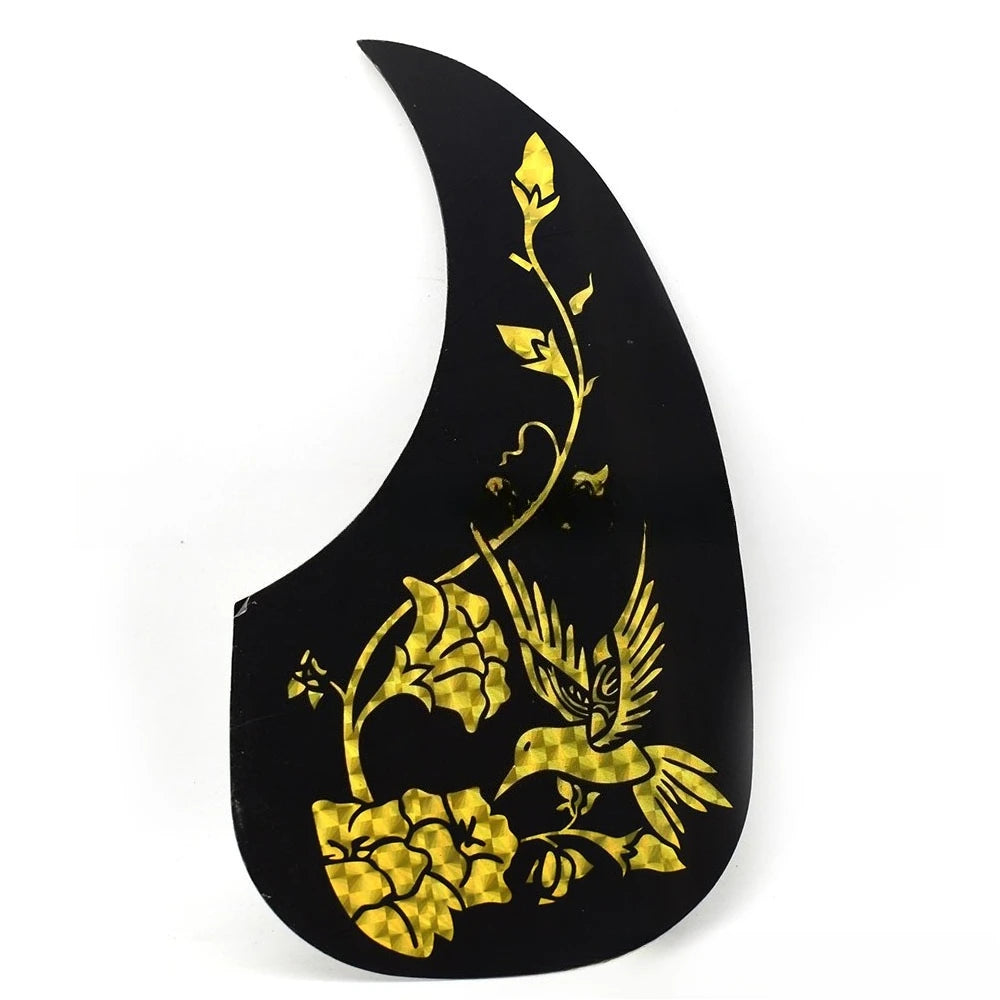40 Professional Folk Acoustic Guitar Pickguard Self-adhesive Pick