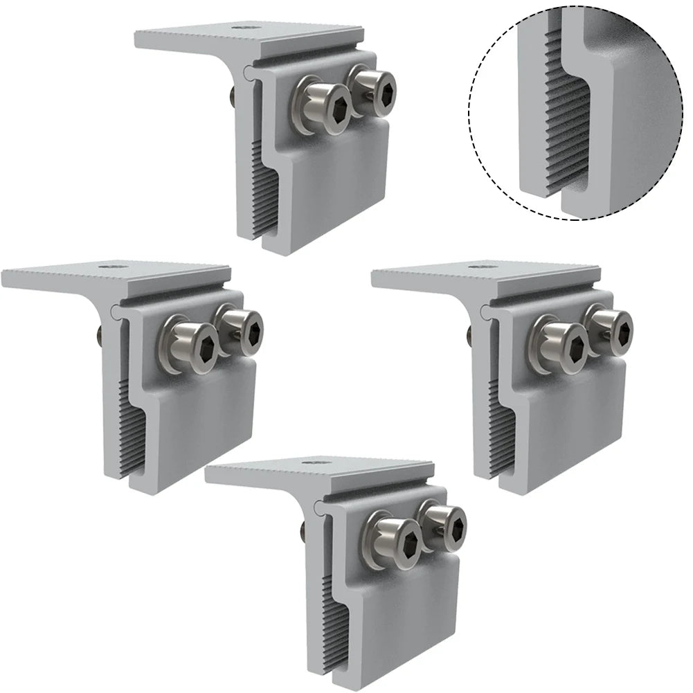 1 Roof Clamps Standing Seam Clamp Sheet Mounting Portable Solar PV