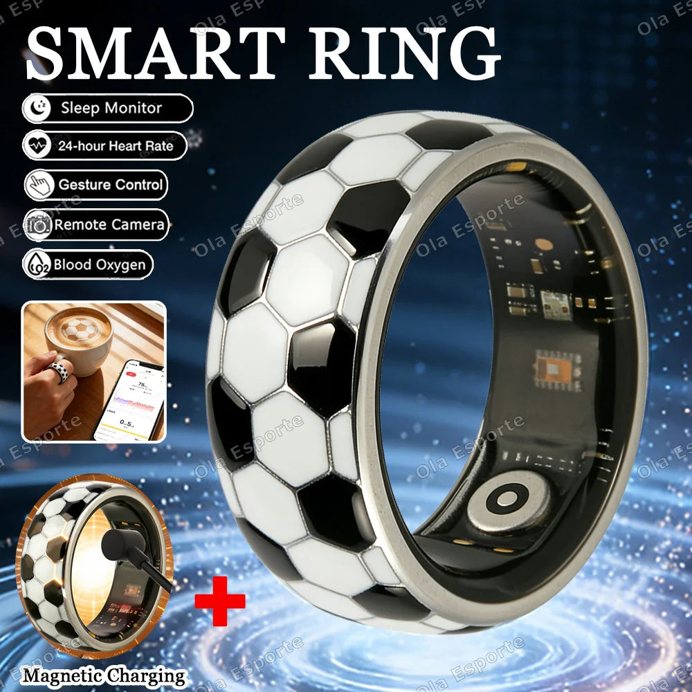 Ola Esporte Smart Ring – Heart Rate, Sleep & SpO₂ Monitor