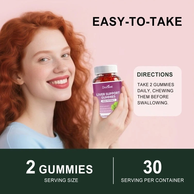 Milk Thistle Vitality Gummies | Daily Cleansing Supplement 60ct