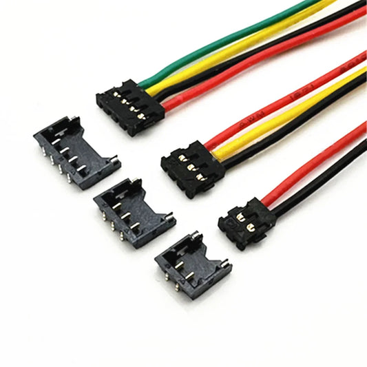 10Pcs/lot 1.2mm Pitch Connector Lithium Battery Wire MX1.2 78171 78172 Cable Socket 2P 3P 4P Single Head 20cm 30AWG Peaceful Pleasures Health and Wellness