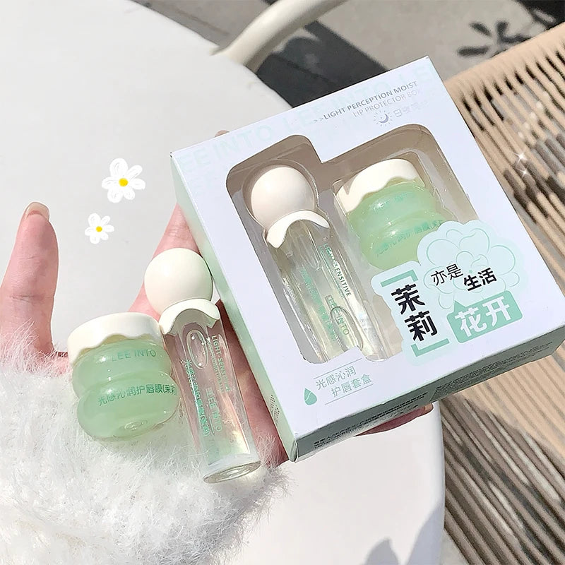 YPYP Zhencui Lip Care Set – Day & Night Moisturizing Lip Balm
