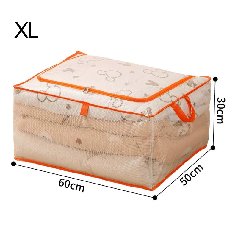 Large Zipper Storage Bags – Under Bed & Closet Organizer Zipper Storage Bag Peaceful Pleasures Health and Wellness XL