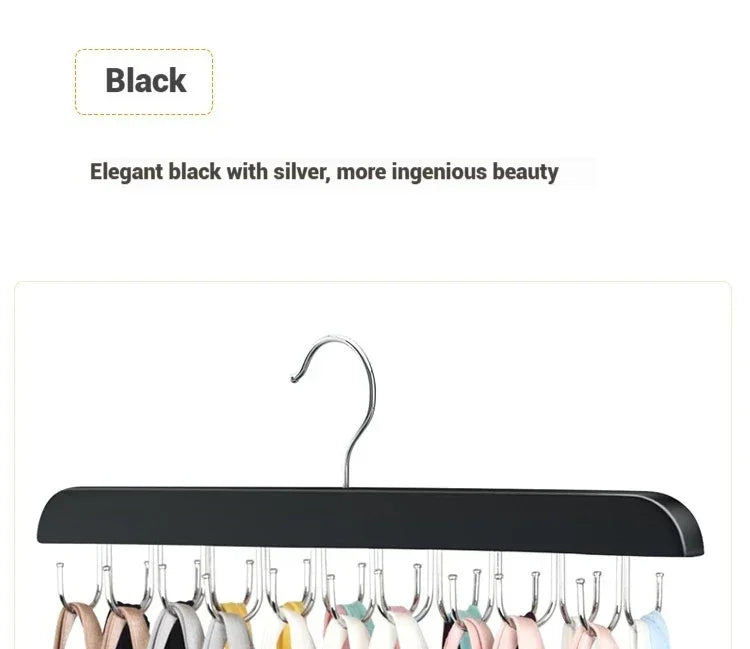Wooden Belt Rack Women Storage Hangers for Clothes Case Home Wardrobe Accessories Supplly Scarf Organizer Men Tie Belt Hangers Peaceful Pleasures Health and Wellness