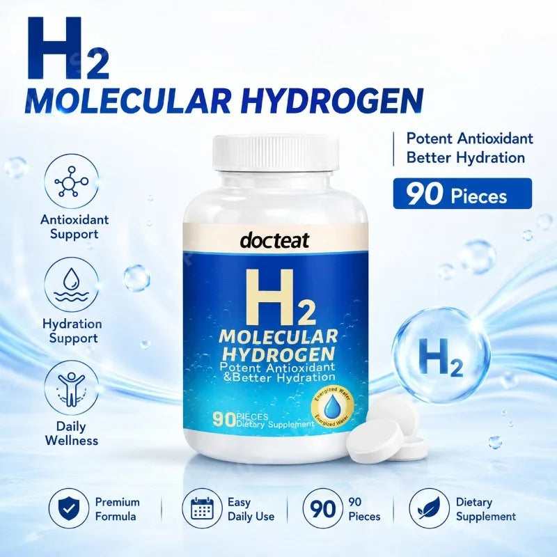 Docteat Hydrogen Water Tablets | Daily Hydration Support