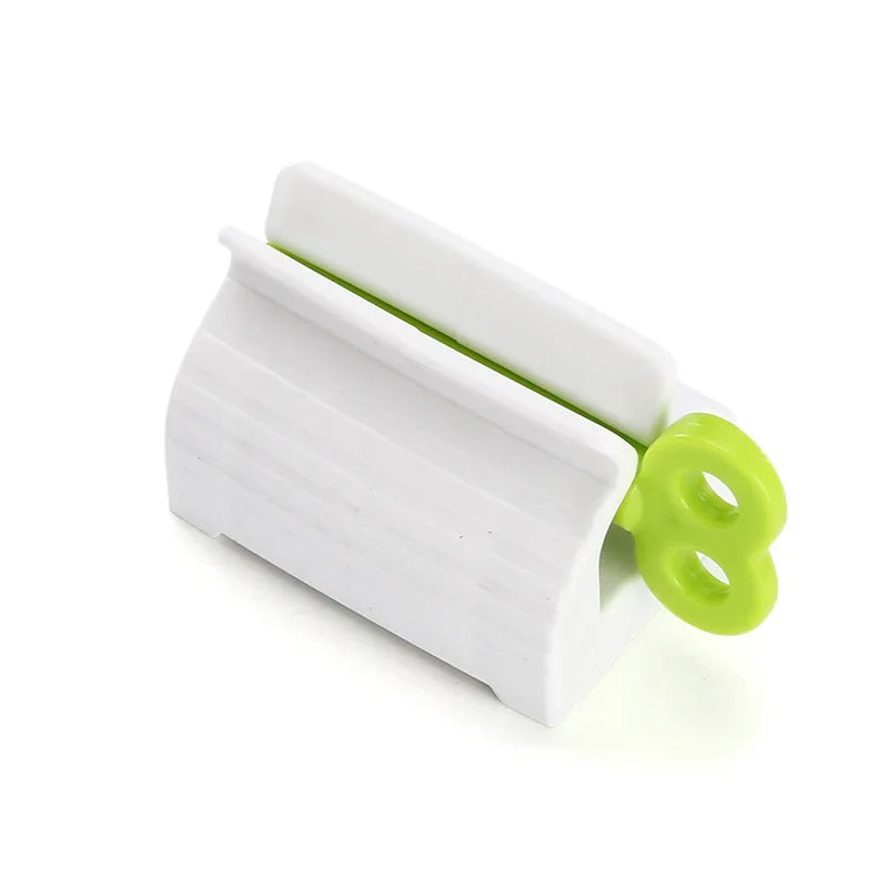 Cartoon Frog Toothpaste Squeezer Device Dispenser Holder Bathroom Toothbrush Holder Organizer Facial Cleanser Squeezer Press Peaceful Pleasures Health and Wellness Green