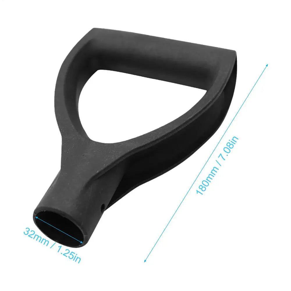 D-Shaped Shovel Handle Grip – PP Replacement for Rakes & Shovels
