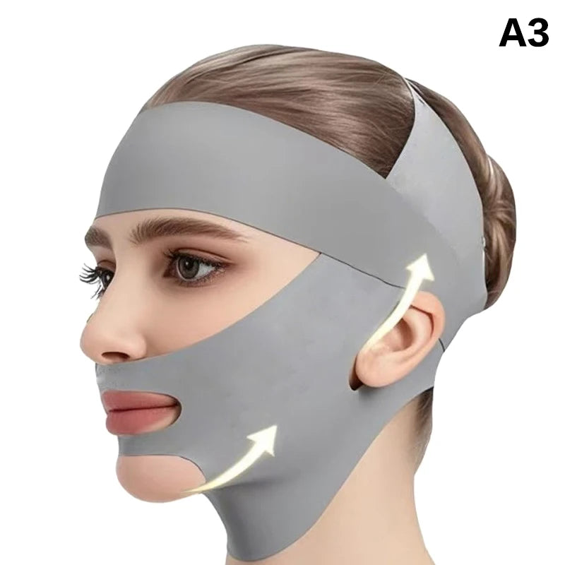 Facial Slimming Bandage V-Shaper Face Sculpting Tool Lifting Firming Anti-Wrinkle Double Chin Reducer Cheek Beauty for Facial Fi Peaceful Pleasures Health and Wellness A3