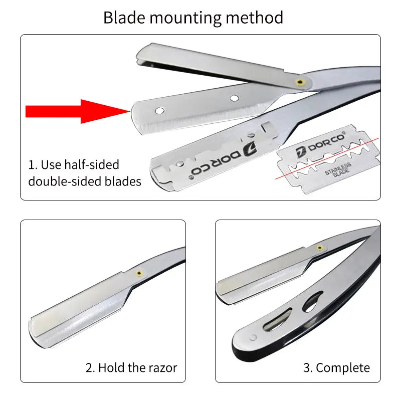 Adjustable Safety Razor – Stainless Steel Men's Shaving Tool