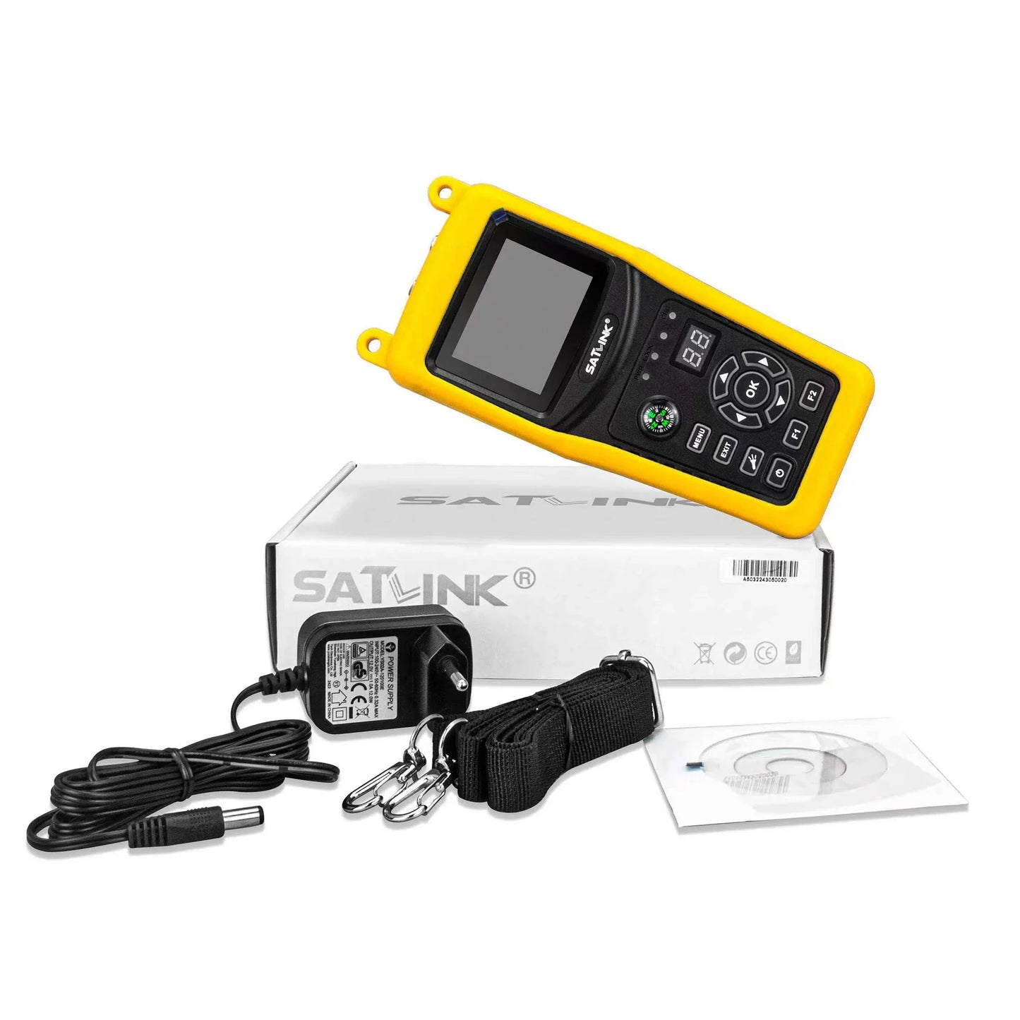 Tuoying RF Signal Tester – DVB-S2, DVB-T2, DVB-C Satellite Finder
