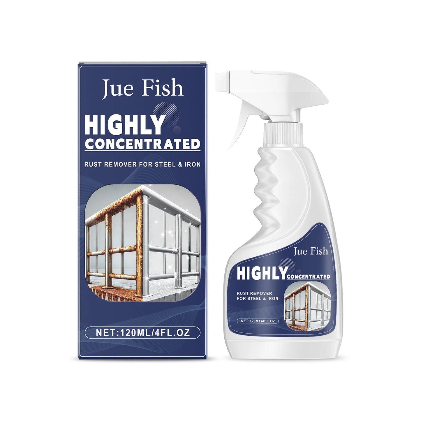 Heavy Duty Stainless Steel Rust Remover & Metal Polish 120ml