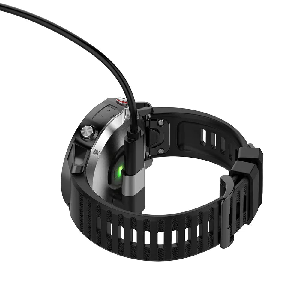 Type C Charging Adapter For Garmin Fenix 8 7 7S 7X Instinct 3 2 2s 2X Watch Charger Connector for Forerunner 570 965 265 255 955 Peaceful Pleasures Health and Wellness
