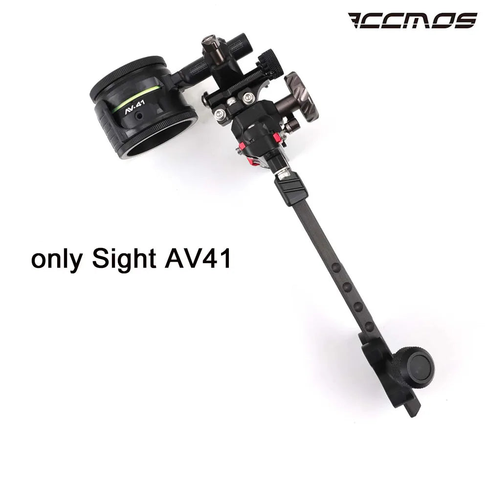 Compound Bow Sight Single Pin Aiming Carbon Fibre Extension Rod
