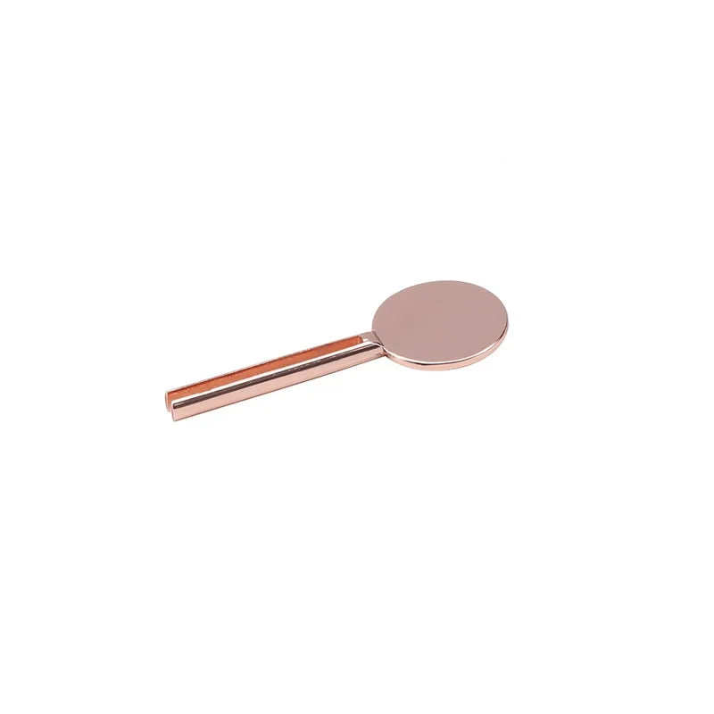 Metal Manual Toothpaste Squeezer Stainless Steel Dispenser Tube Squeezer Hand Cream Tube Key Roller Set Bathroom Accessories Peaceful Pleasures Health and Wellness Rose Gold B