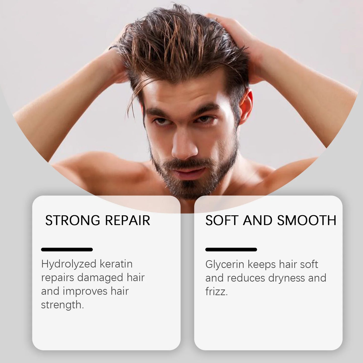 East Moon Keratin Hair Styling Cream | Strong Hold Matte Finish