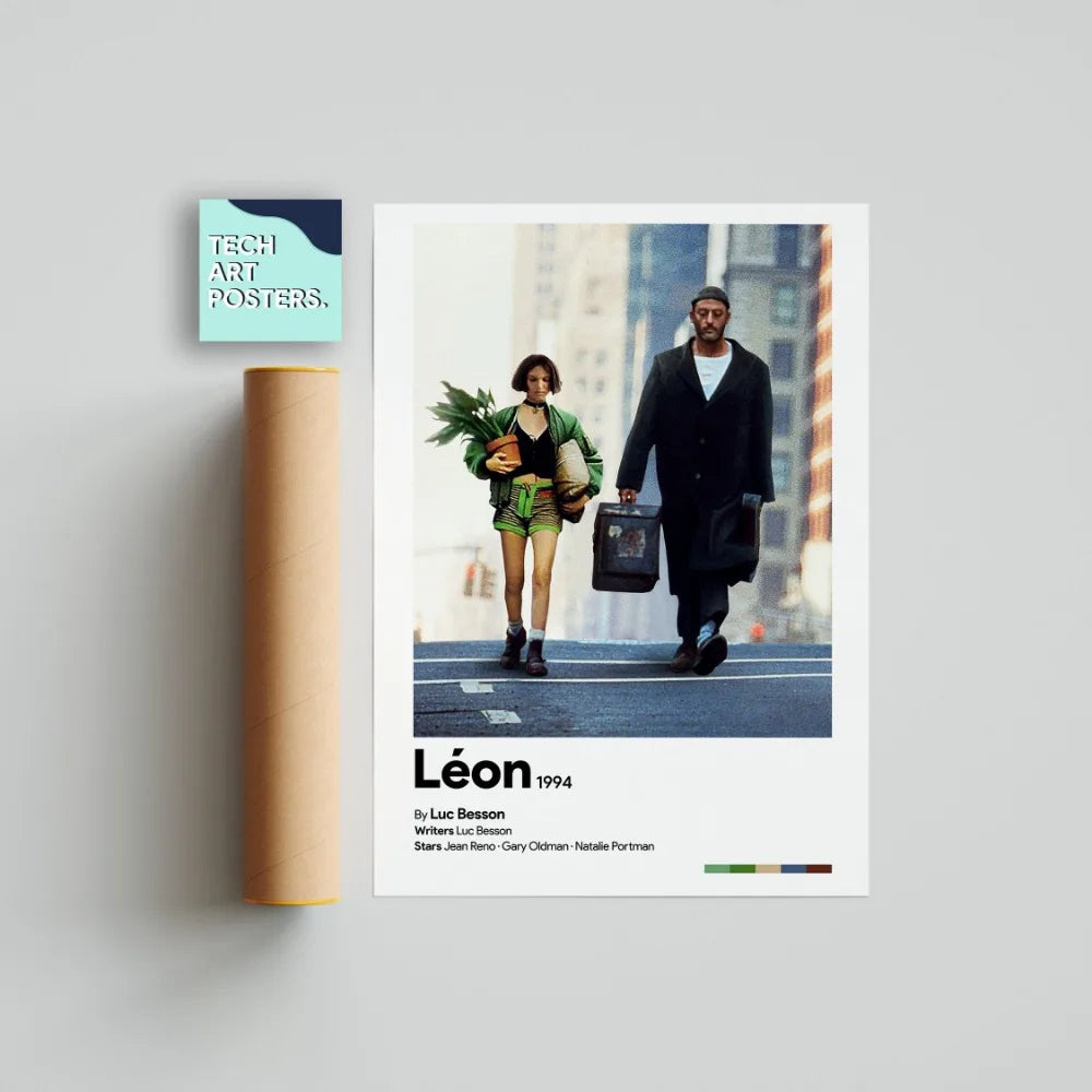 Chungking Express & Leon Classic Movie Canvas Wall Art Poster