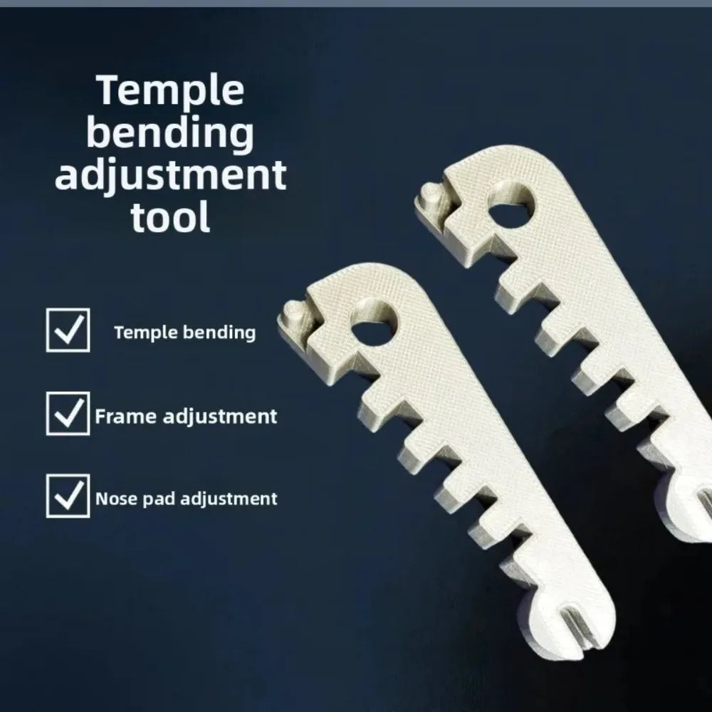 Eyeglass Leg Bending Adjustment Tool Leg Bending Repair Tool Eyeglass Frame for Leg Bending Adjustment Eye Glasses Accessories Peaceful Pleasures Health and Wellness