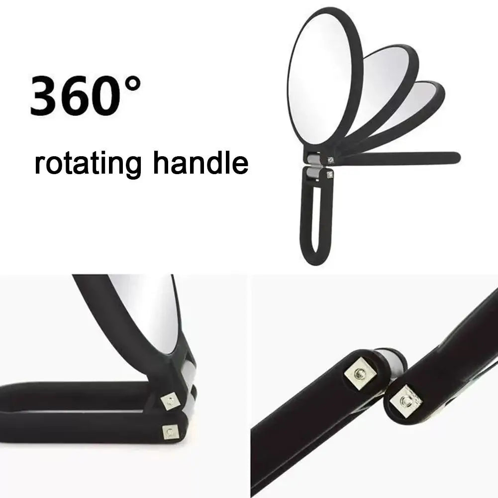 Double-Sided Magnifying Mirror 15x/20x/30x | Foldable Travel