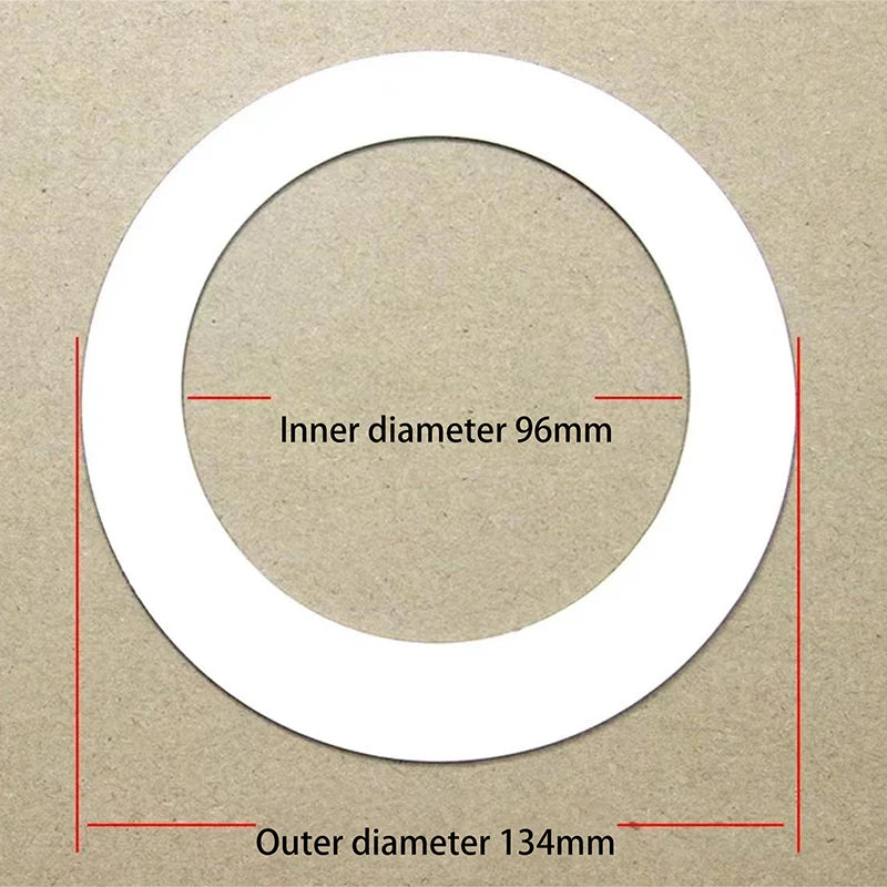 LED Spotlight Downlight O Rings White Lampshade Ring Adapter Concealed Spacers Shims Washer Light Stand Extension Gasket Peaceful Pleasures Health and Wellness A8