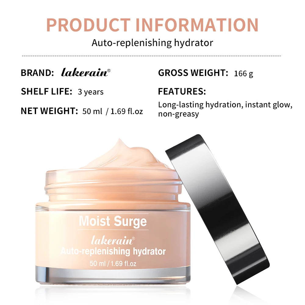 100H Auto-replenishing hydrator 50ML Deep Long-lasting Hydration Instant Glow Boost Skin Non-greasy Skincare Peaceful Pleasures Health and Wellness