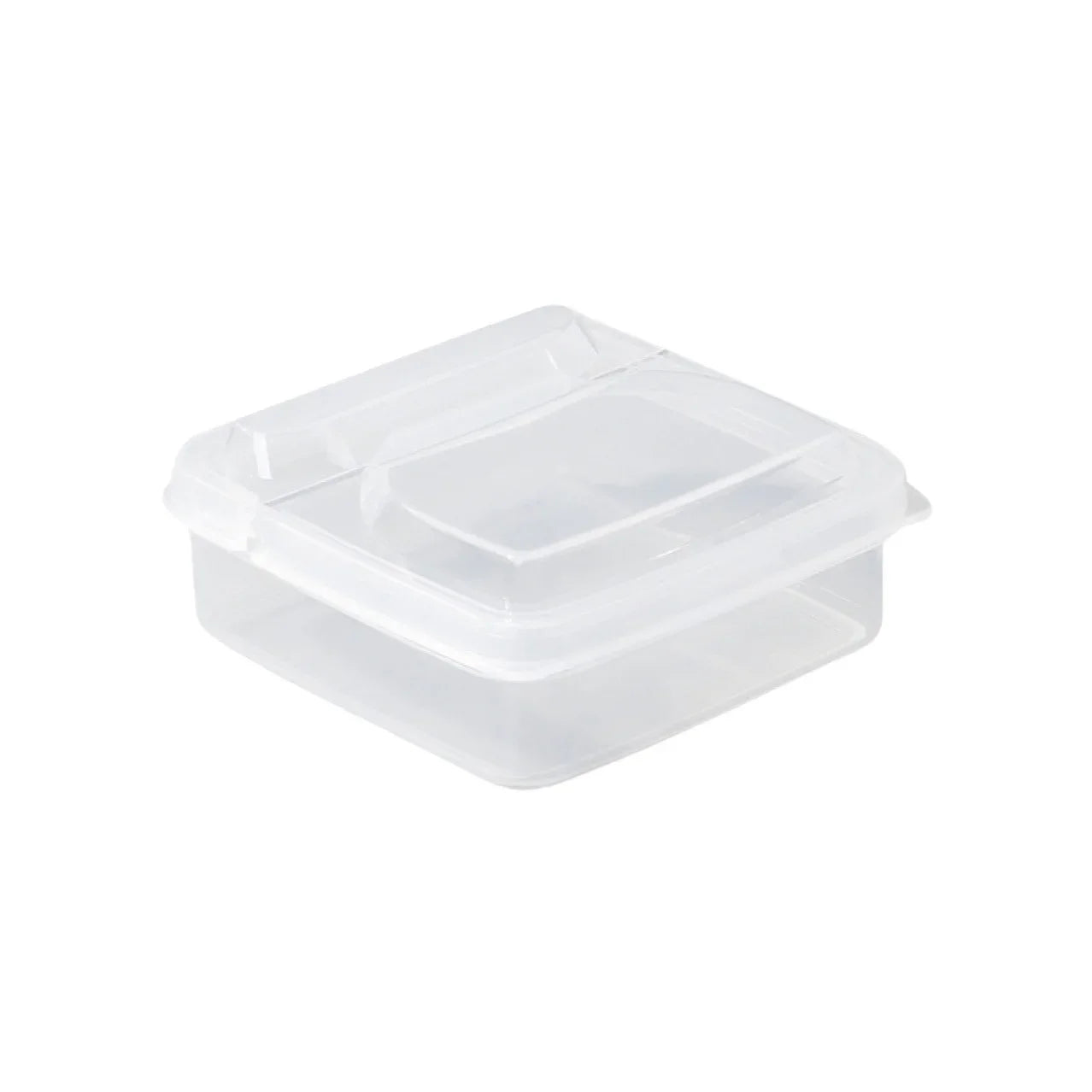 Clear Cheese & Butter Container with Flip Lid | Fridge Storage