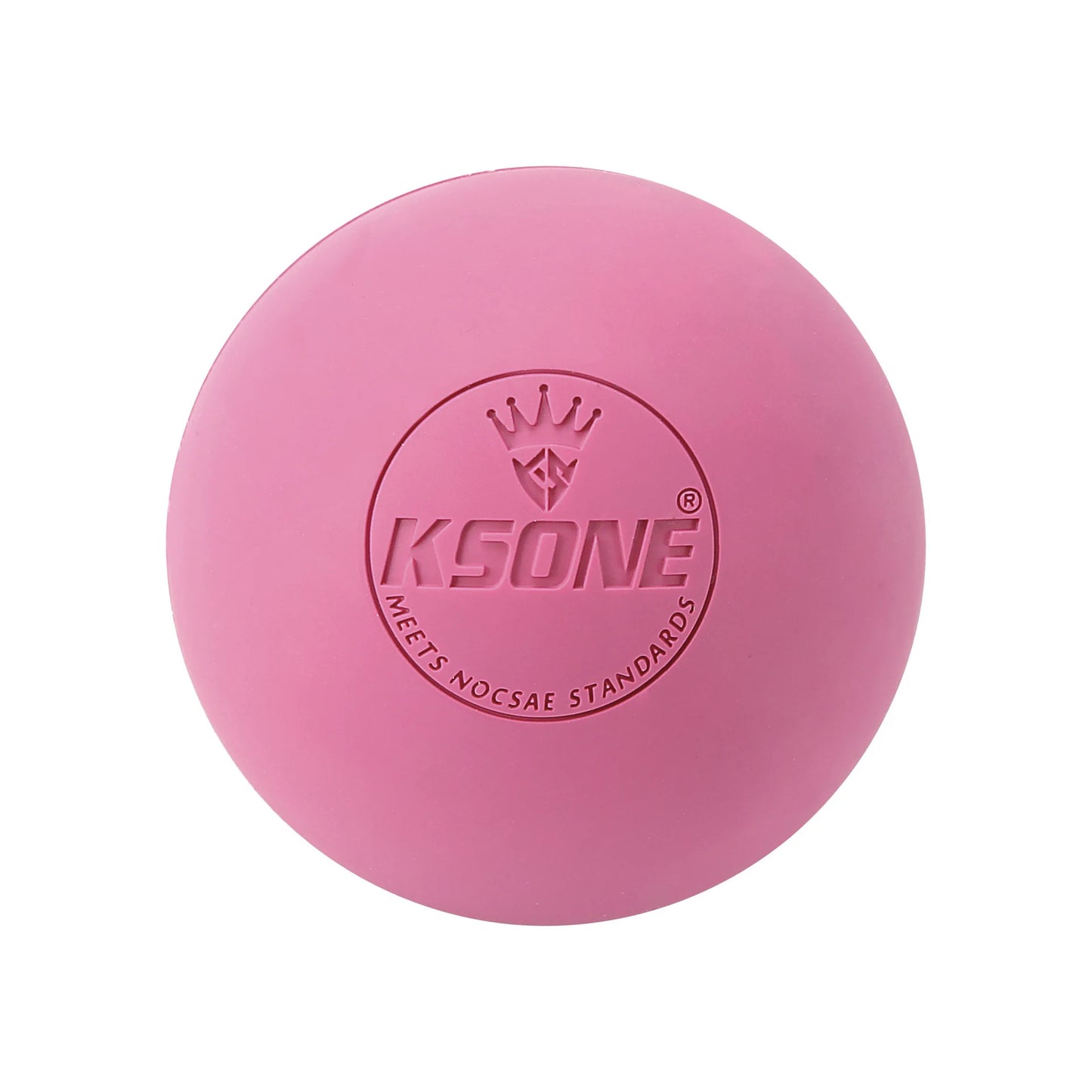 Solid Color KSONE Yoga Fascia Ball,Silicone Pilates Ball For Foot Massage Muscle Relaxation Peaceful Pleasures Health and Wellness Pink