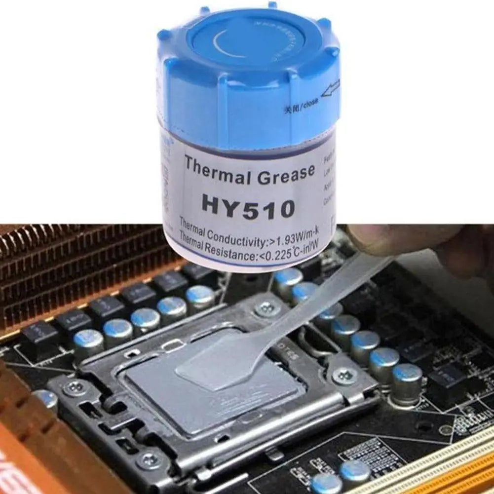 HY510 Silicone Thermal Paste for CPU and GPU Cooling Peaceful Pleasures Health and Wellness