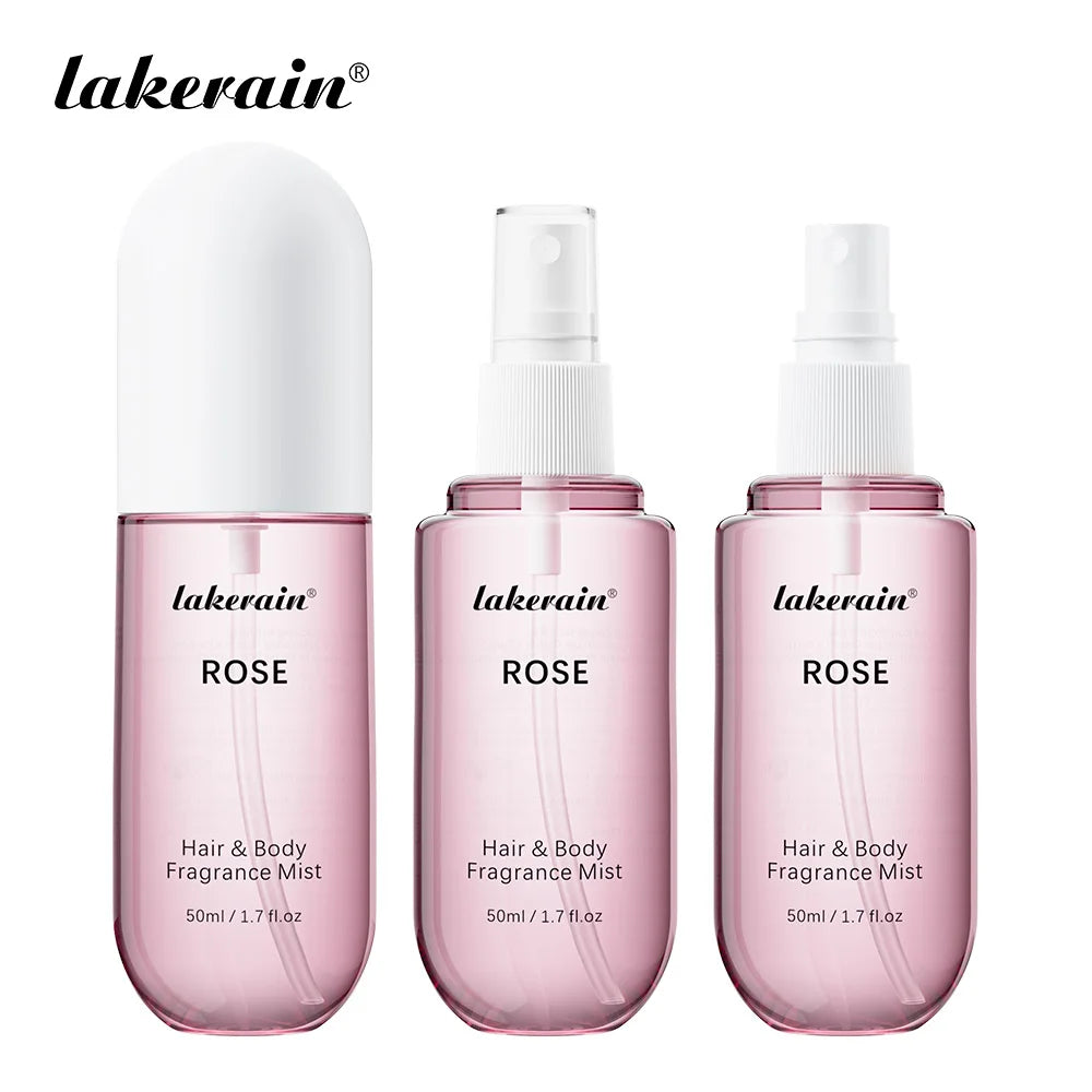 Vanilla Rose Hair & Body Fragrance Mist – 2 Pcs Travel Size