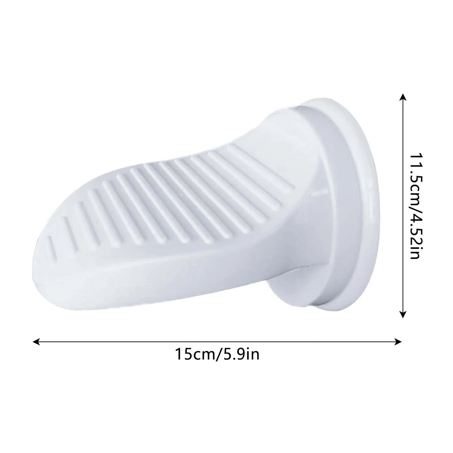 Bathroom Shower Foot Mat Lightweight Home Accessories Foot Rest Suitable for Cutting Nails Brushing Shoes Pedal Bath Rug Safety Peaceful Pleasures Health and Wellness
