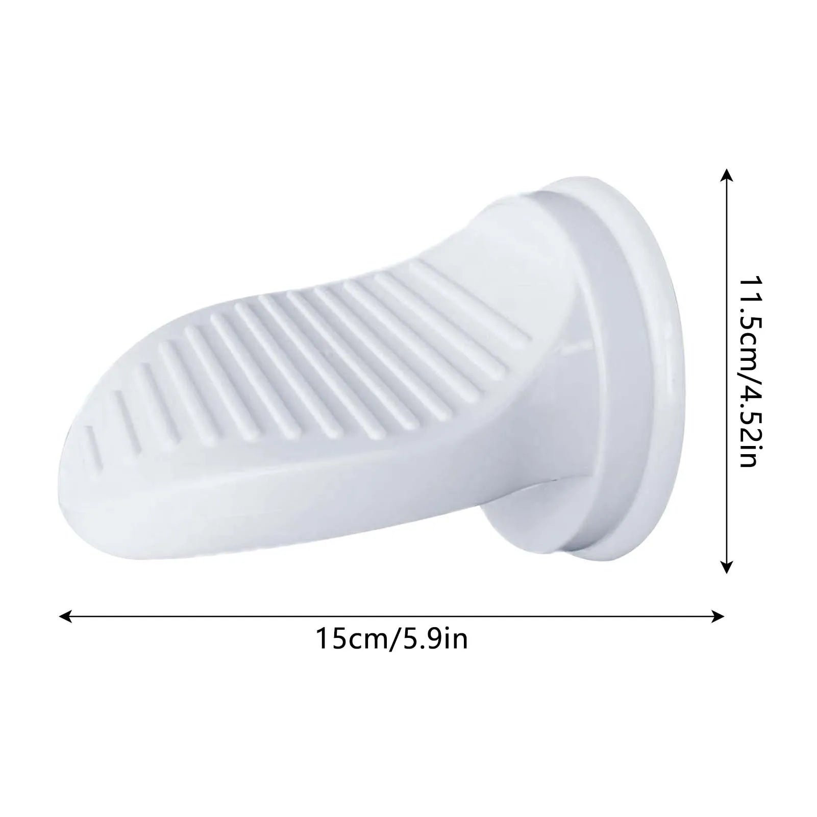 Bathroom Shower Foot Mat Lightweight Home Accessories Foot Rest Suitable for Cutting Nails Brushing Shoes Pedal Bath Rug Safety Peaceful Pleasures Health and Wellness
