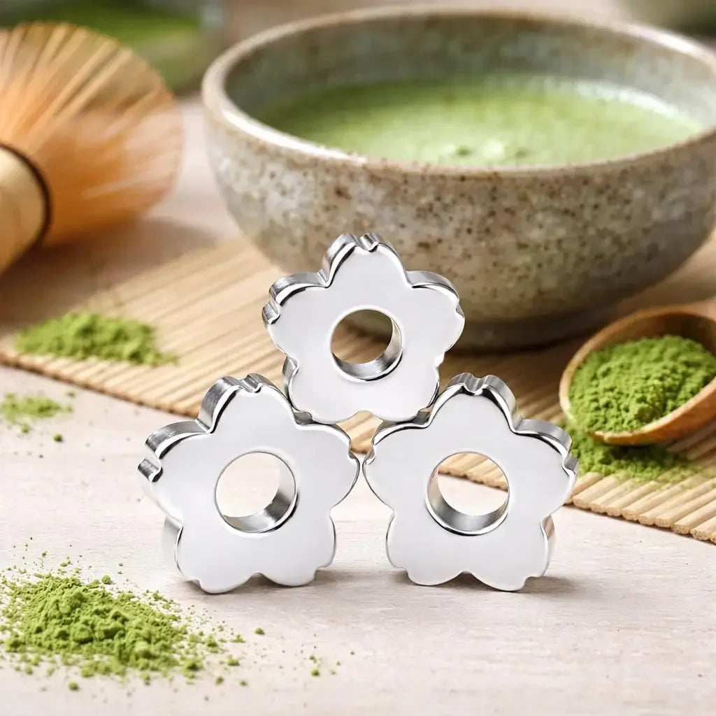 Stainless Steel Matcha Sifter Beads – Smooth, No-Clump Sieve