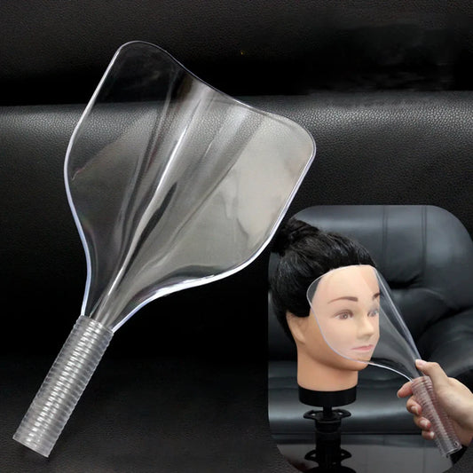 Clear Hair Cutting Face Shield – Reusable Salon Visor for Barbers Salon Face Shield Oasis Select