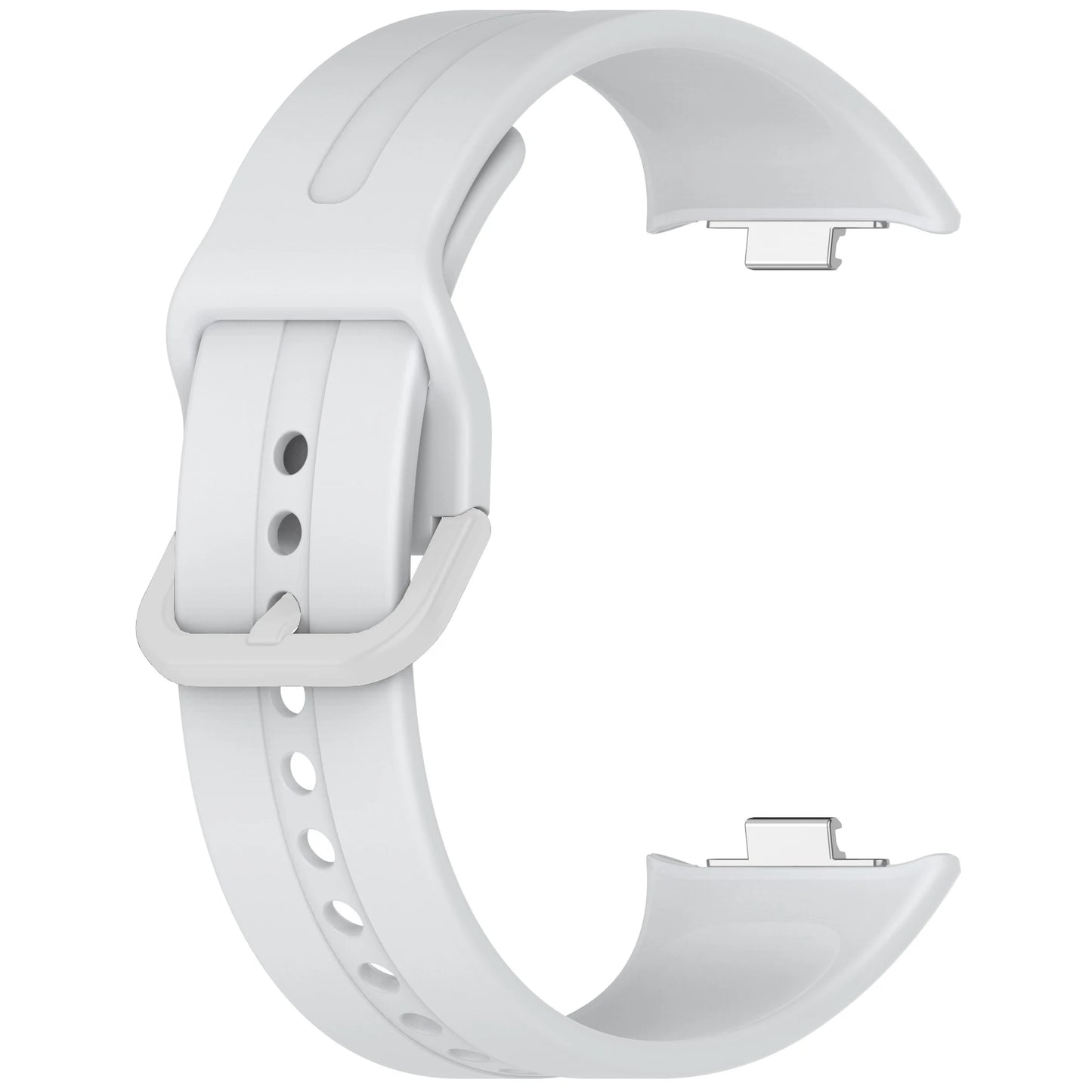 Silicone Strap for Redmi Watch 5 / 4 & Mi Band 9 Pro – Replacement Peaceful Pleasures Health and Wellness Light Grey For Redmi Watch 5 4