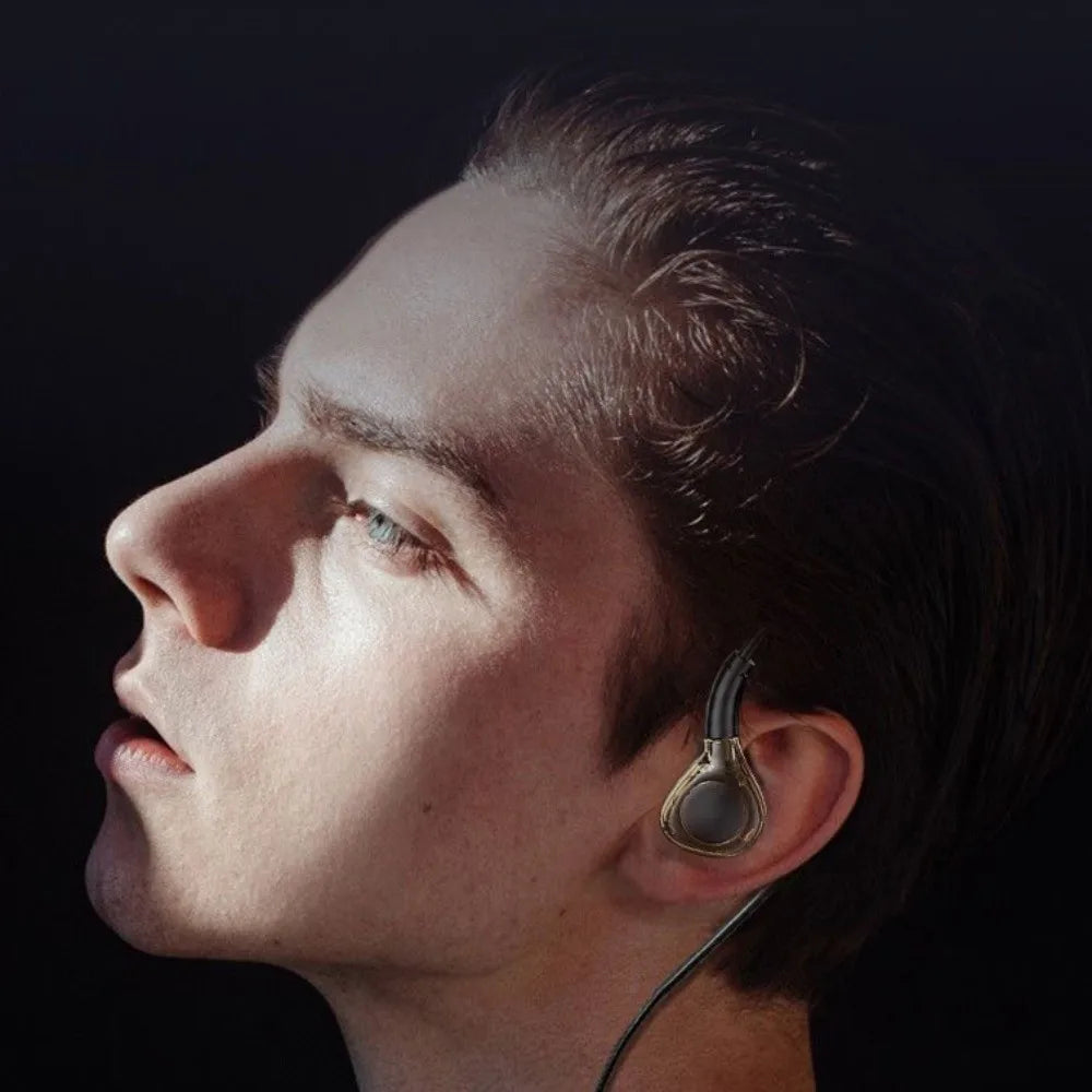 Wired Earphones 3.5mm & Type-C Heavy Bass In-Ear Headset + Mic