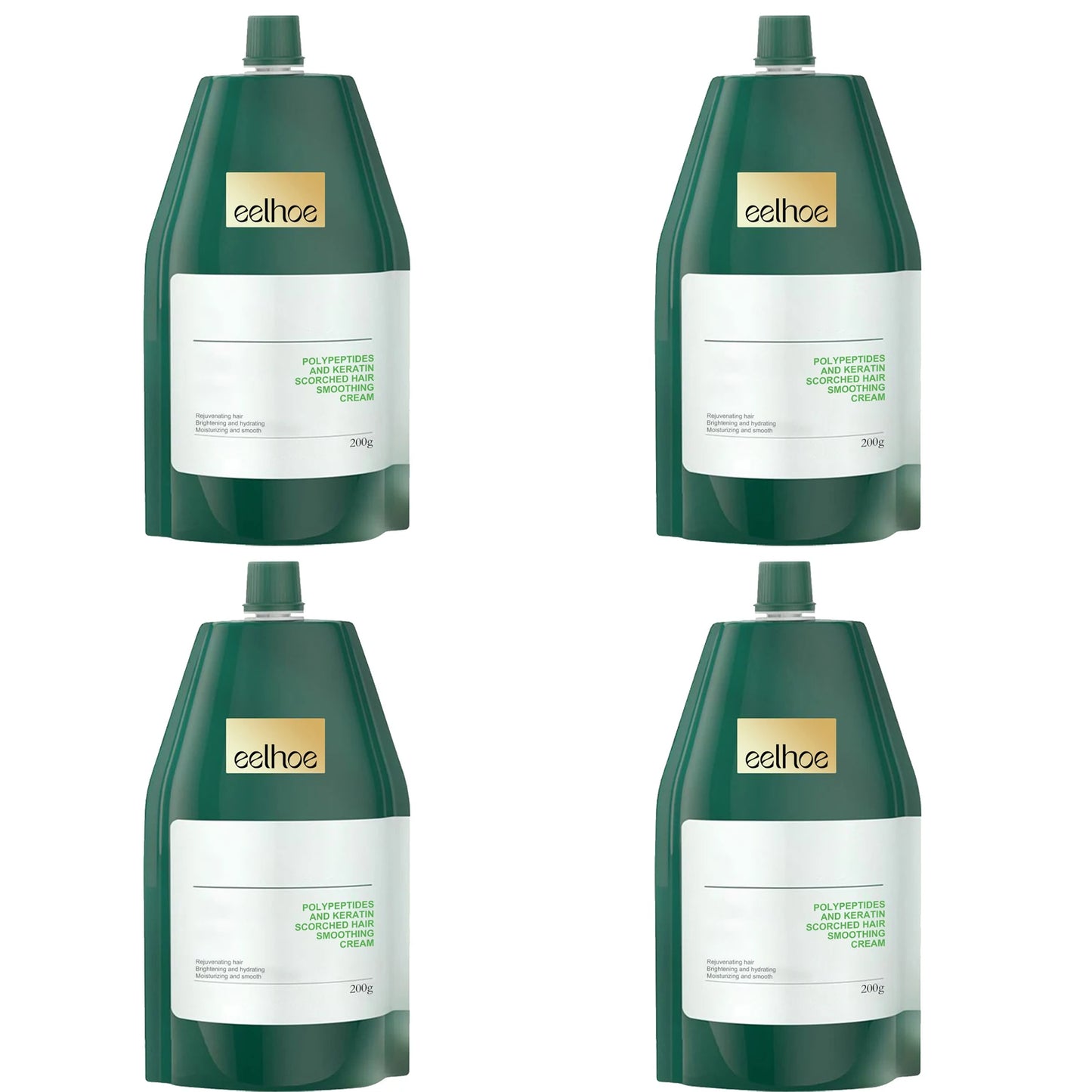Keratin Hair Cream Quickly Smoothing Hair Reduce Frizz Split Ends Repairing Dry Damaged Scalp Moisturizing Hair Treatment Cream Peaceful Pleasures Health and Wellness 4 X 200g Boxed