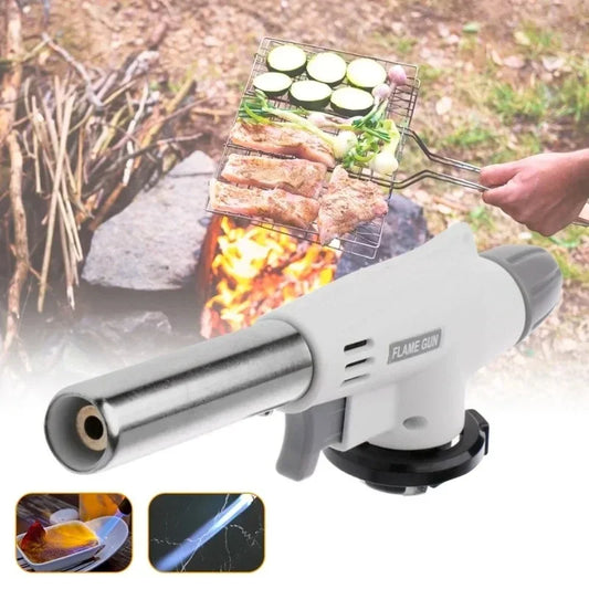 Butane Gas Torch Lighter – Adjustable Flame for Camping & BBQ Butane Torch Lighter Oasis Select 1PC