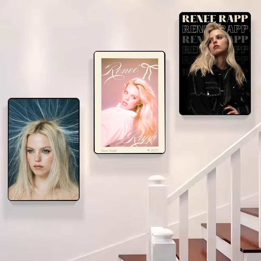 Pop Singer Actor Renee Rapp Poster HD art sticky wall waterproof home living room bedroom bar aesthetic decoration Peaceful Pleasures Health and Wellness