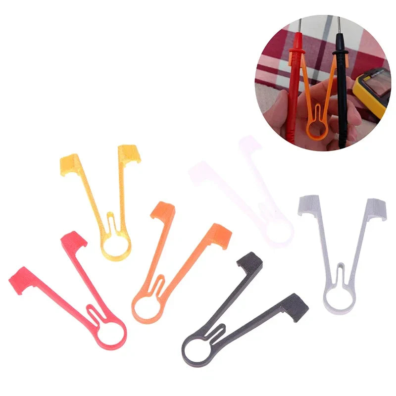One-Handed Multimeter Probe Holder – Hands-Free Test Aid