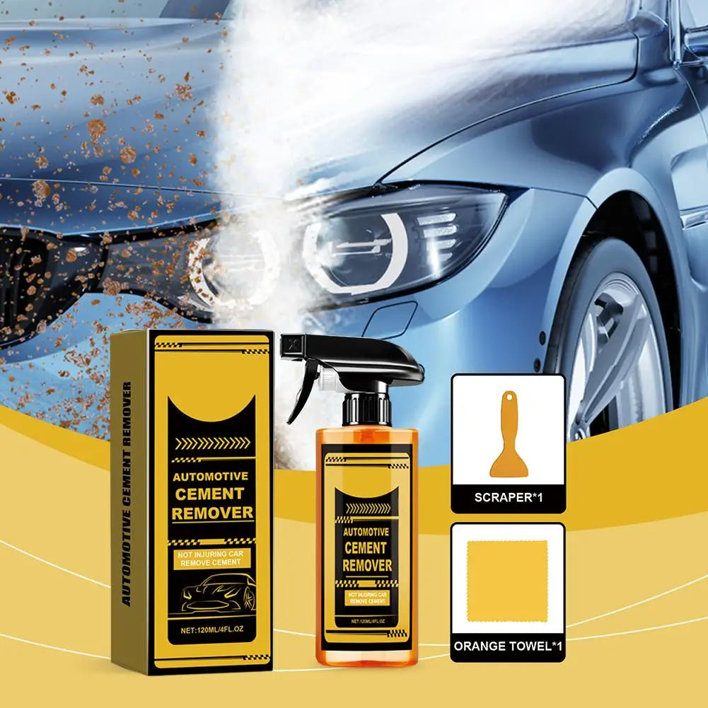 Exterior Car Cleaner Powerful Quick-Acting Car Detailing Cleaner Effective Cleaning Supplies For Sedan Commercial Vehicles Truck Peaceful Pleasures Health and Wellness